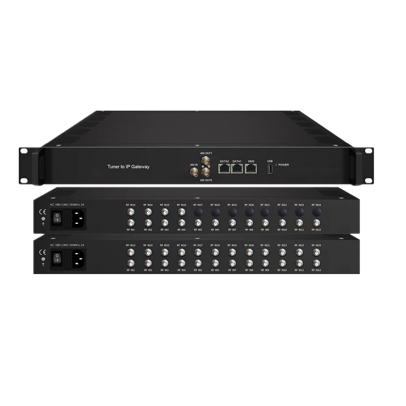 DVB-S2 DVB-S2X Pou IP Gateway